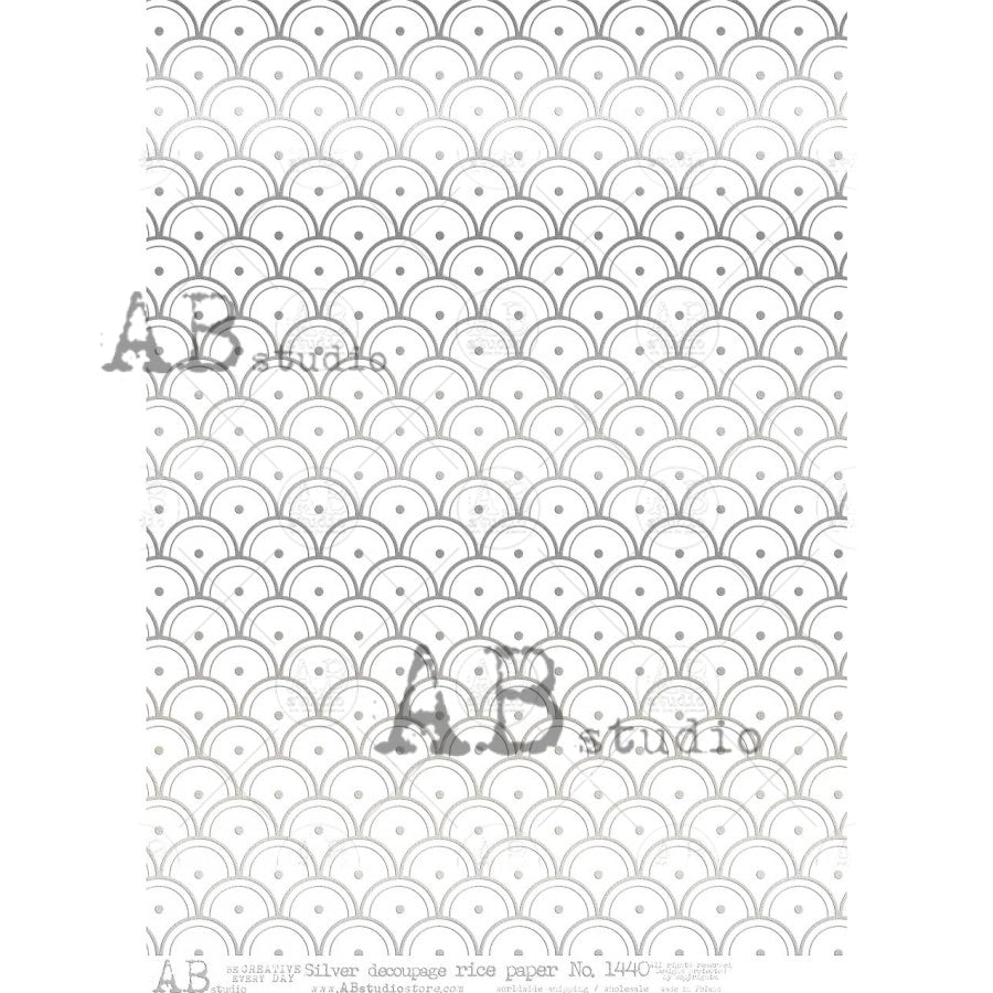 1440 (GILDED)- AB STUDIOS A4 RICE PAPER
