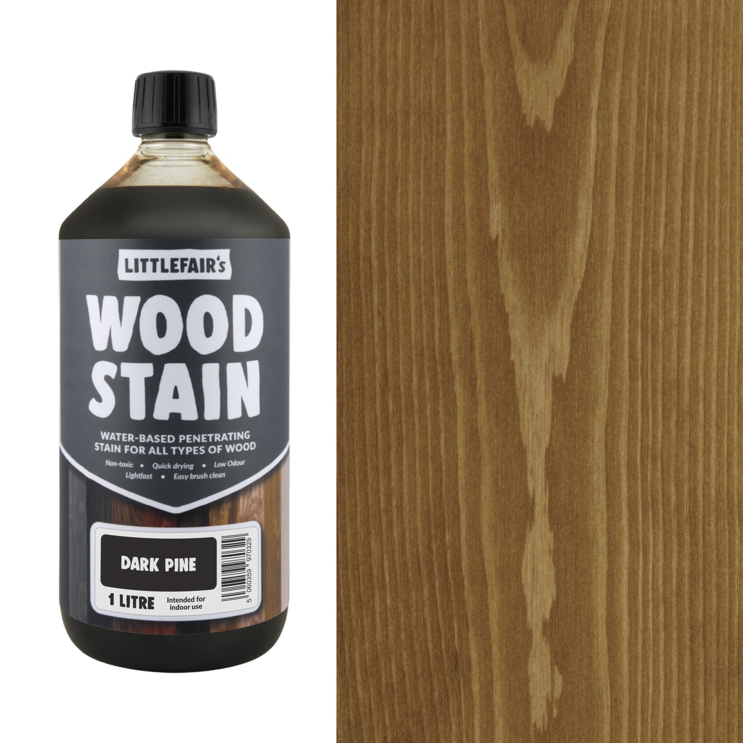 Water-Based Wood Stain - Naturals