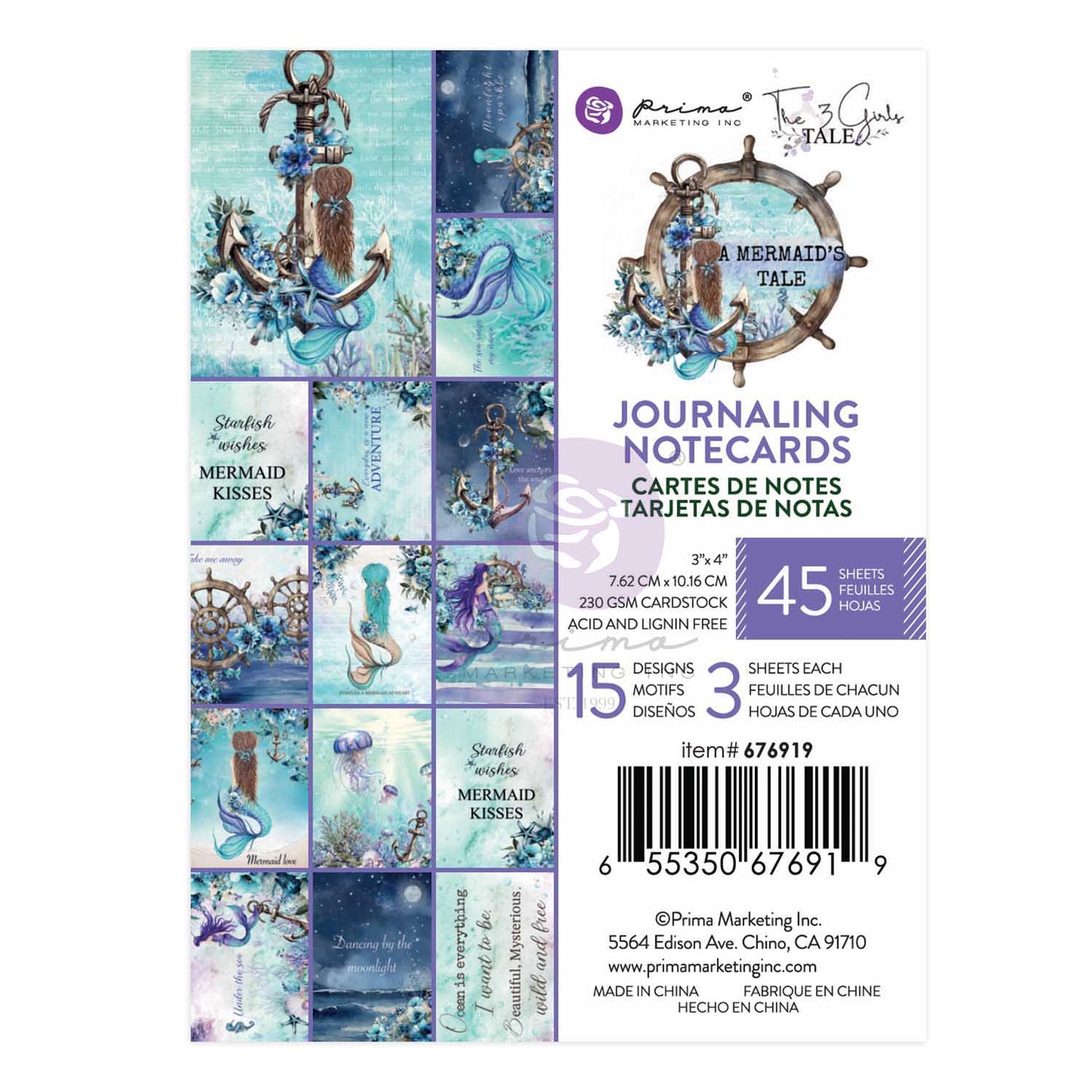 MT 3x4 JOURNALLING CARDS