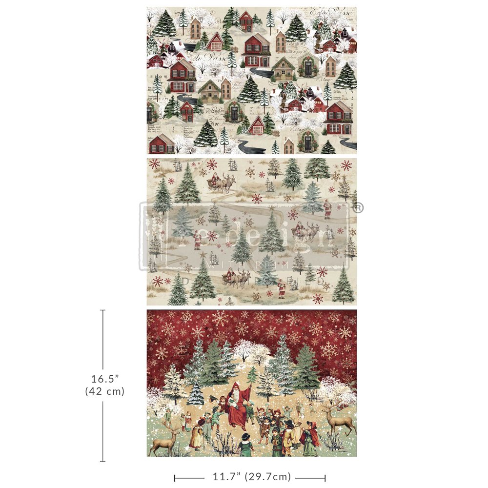 WHIMSICAL WOODLAND- A3 FIBER 3PK