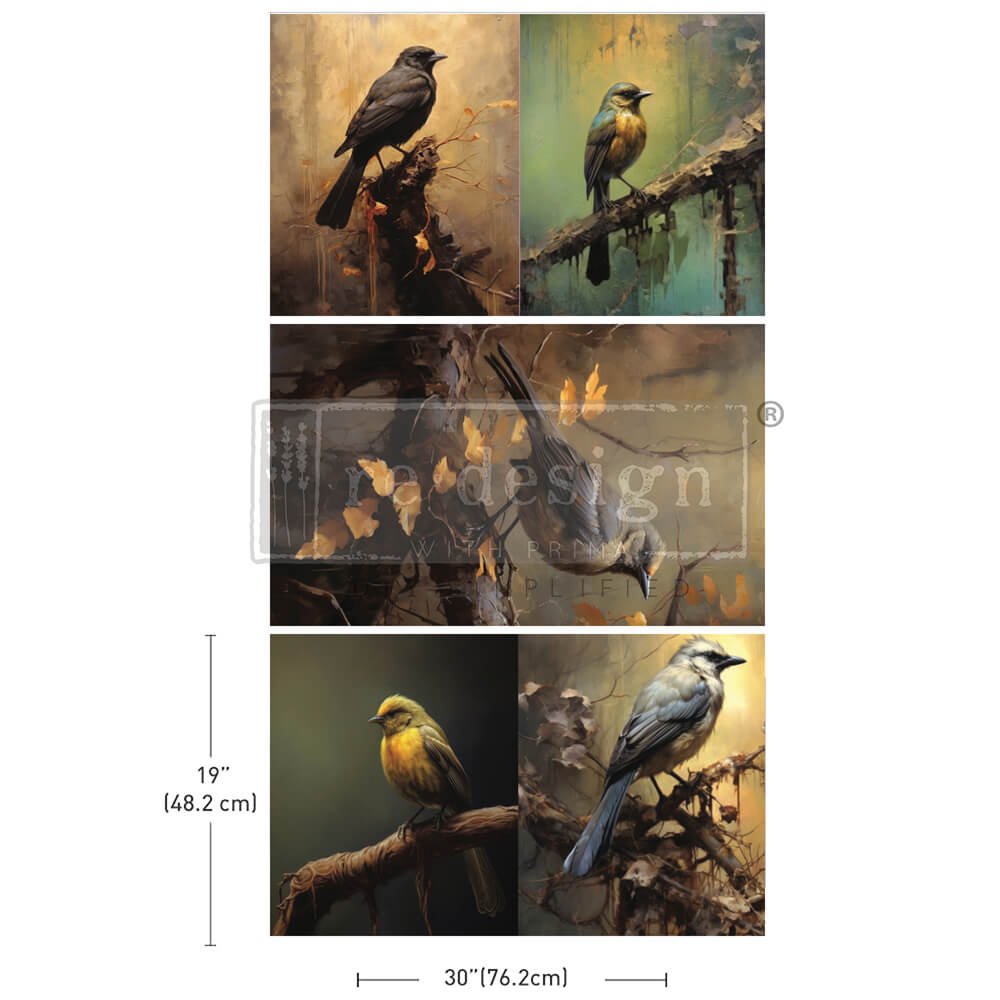 AVIAN DREAMSCAPE- DECOUPAGE 3PK