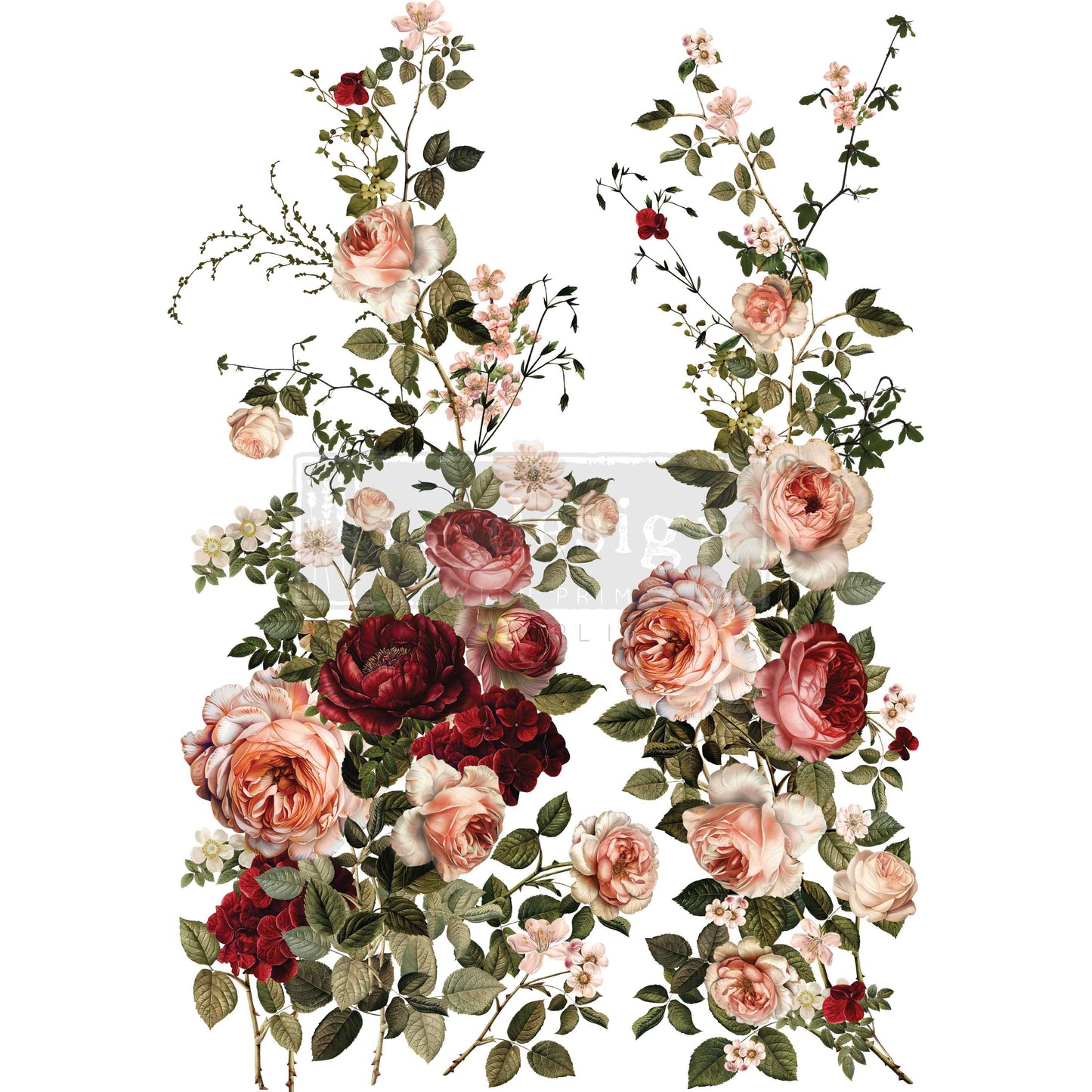 Decor Transfers® - Scarlet Embrace