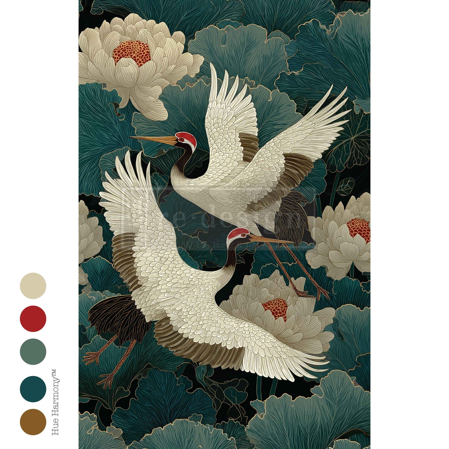 Decoupage Decor Tissue Paper - Grace In Flight