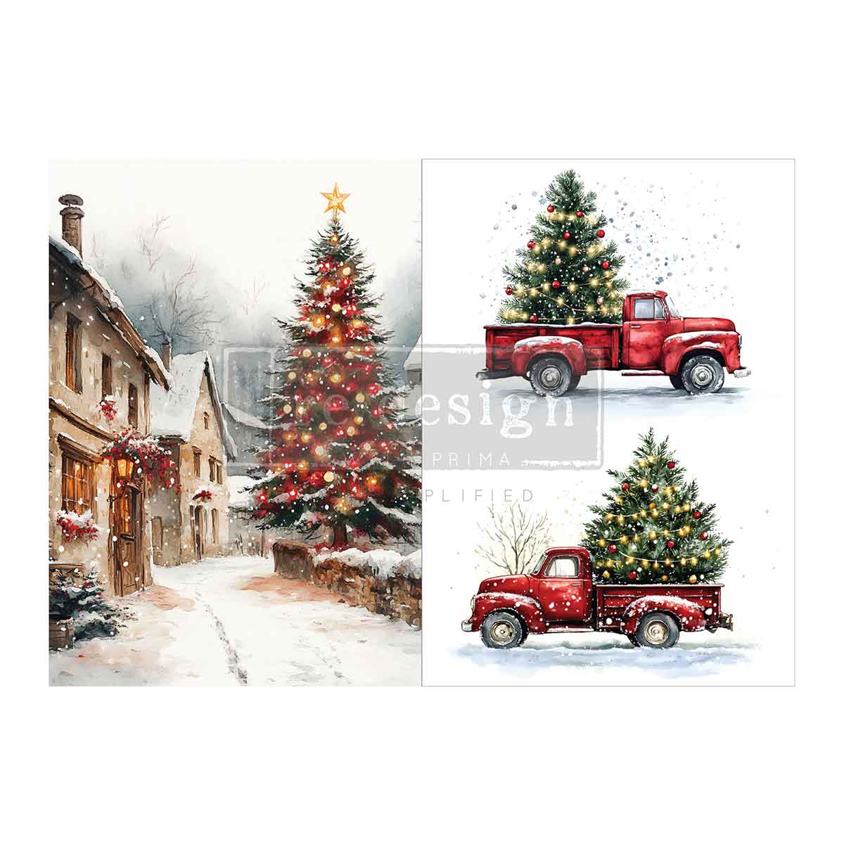 NORTHBOUND TRADITIONS- A4 Decoupage Fiber Pack