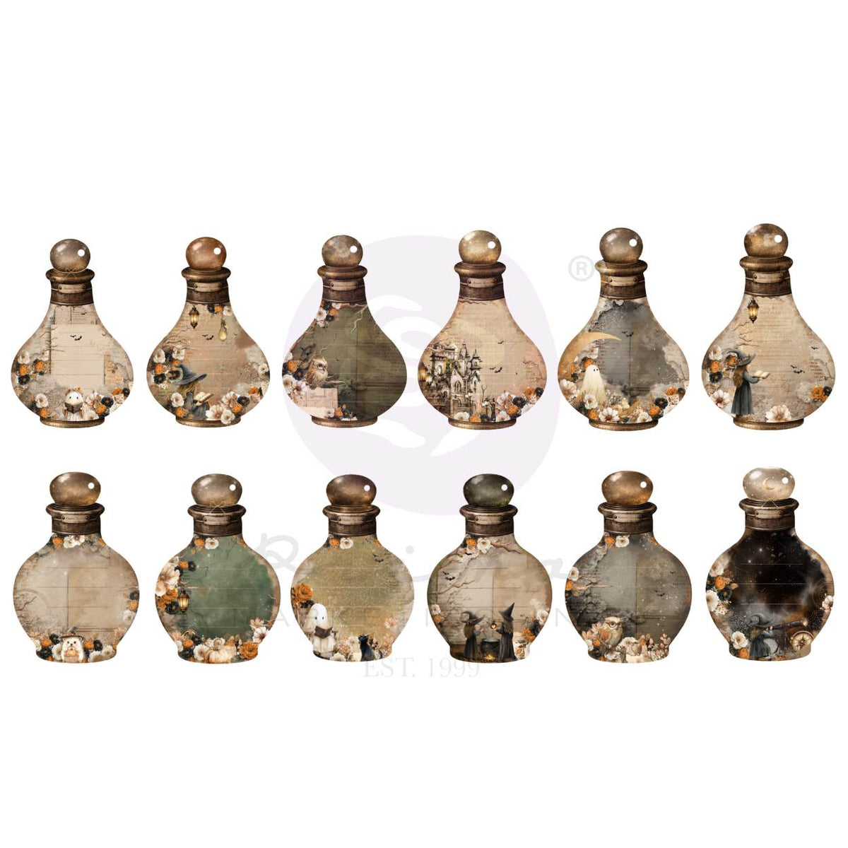 MoM- POTION BOTTLE TAG PAD