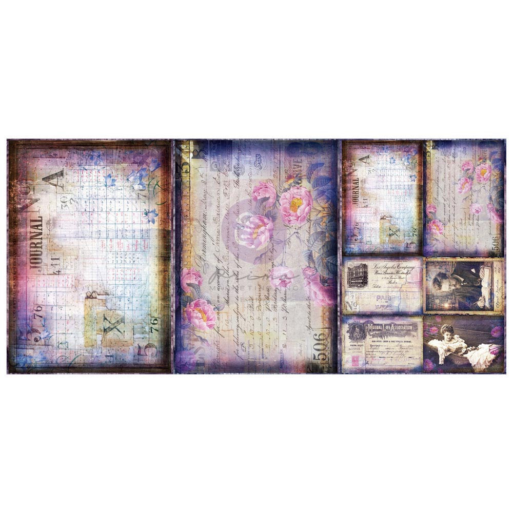 ARCHIVIST'S DREAMS- A3 Decoupage Fiber Paper Set