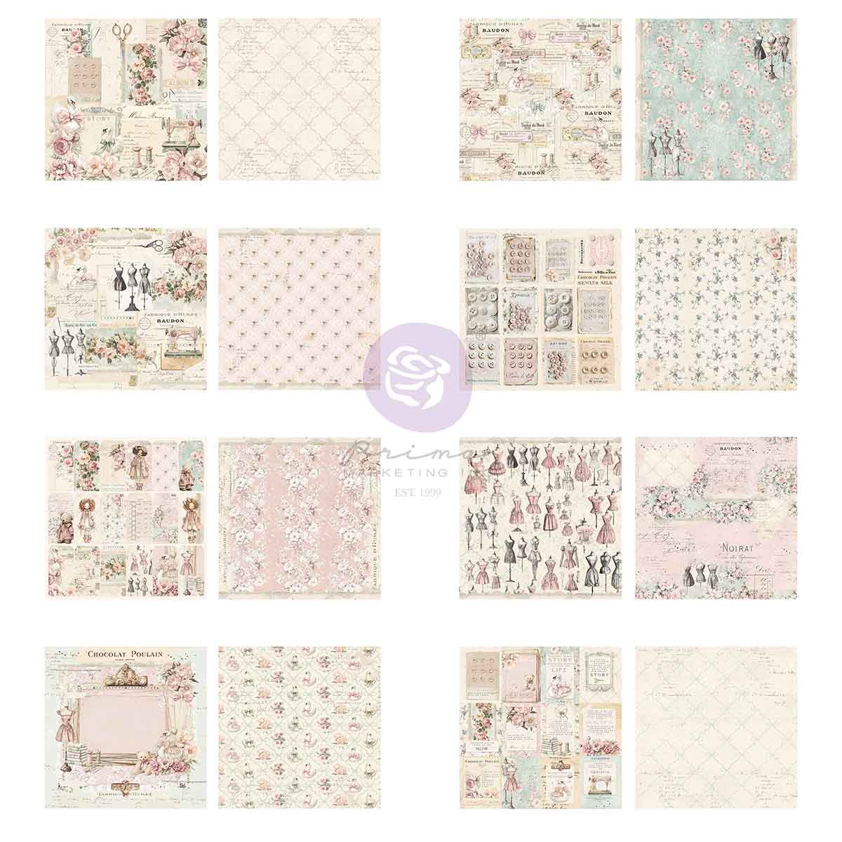 BK- 12x12 PAPER PAD