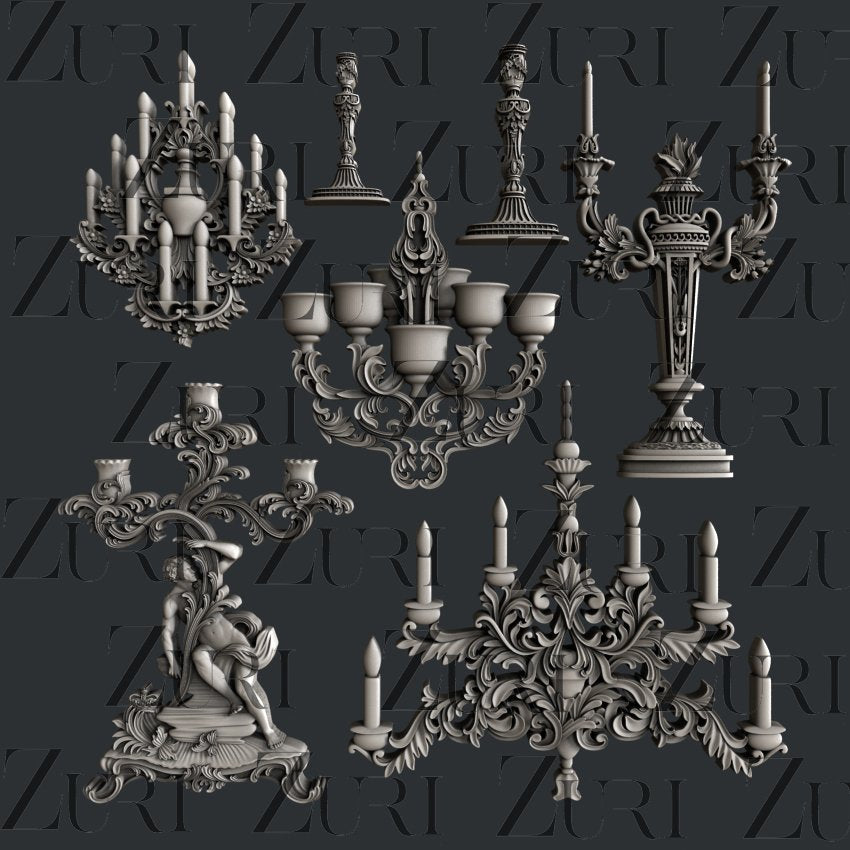 BAROQUE CANDELABRAS
