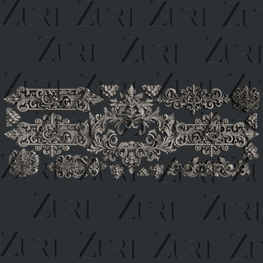 BAROQUE ONLAYS SET 1