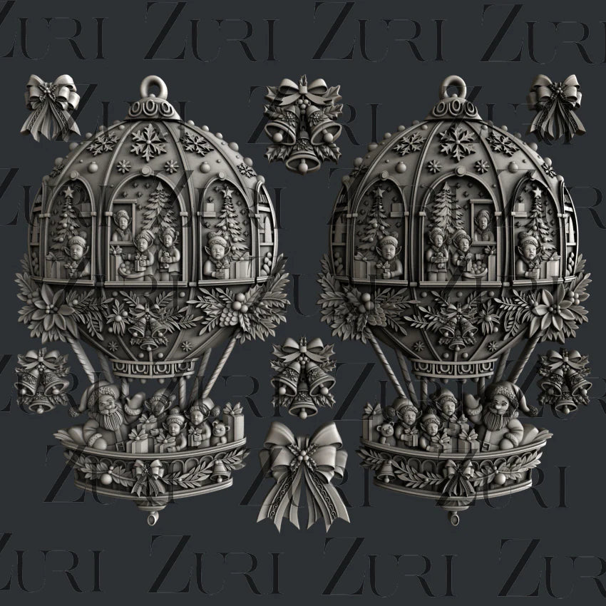 CHRISTMAS ORNAMENTS SET2