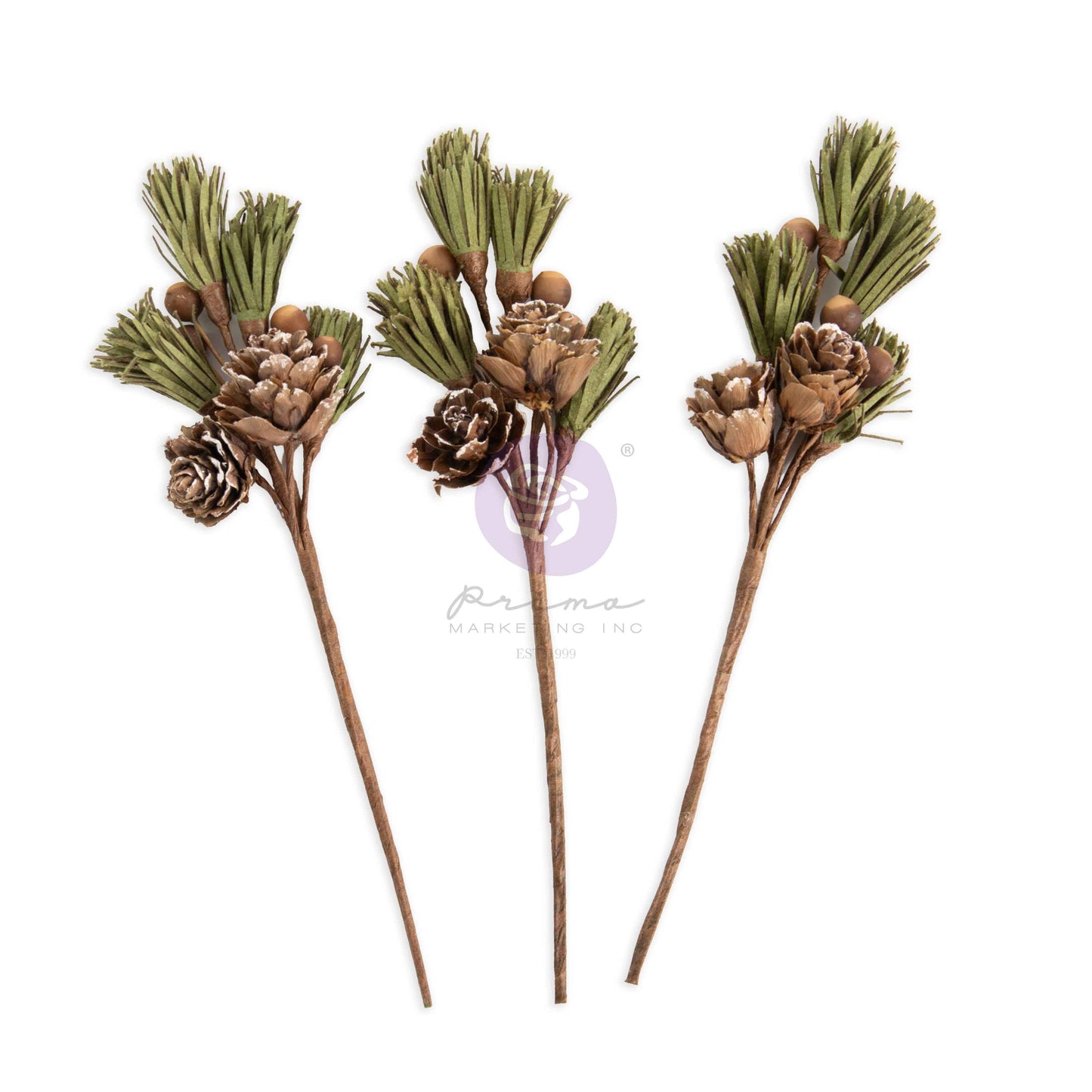 T&T- EVERGREEN SPRIGS FLOWERS (3 PCS)