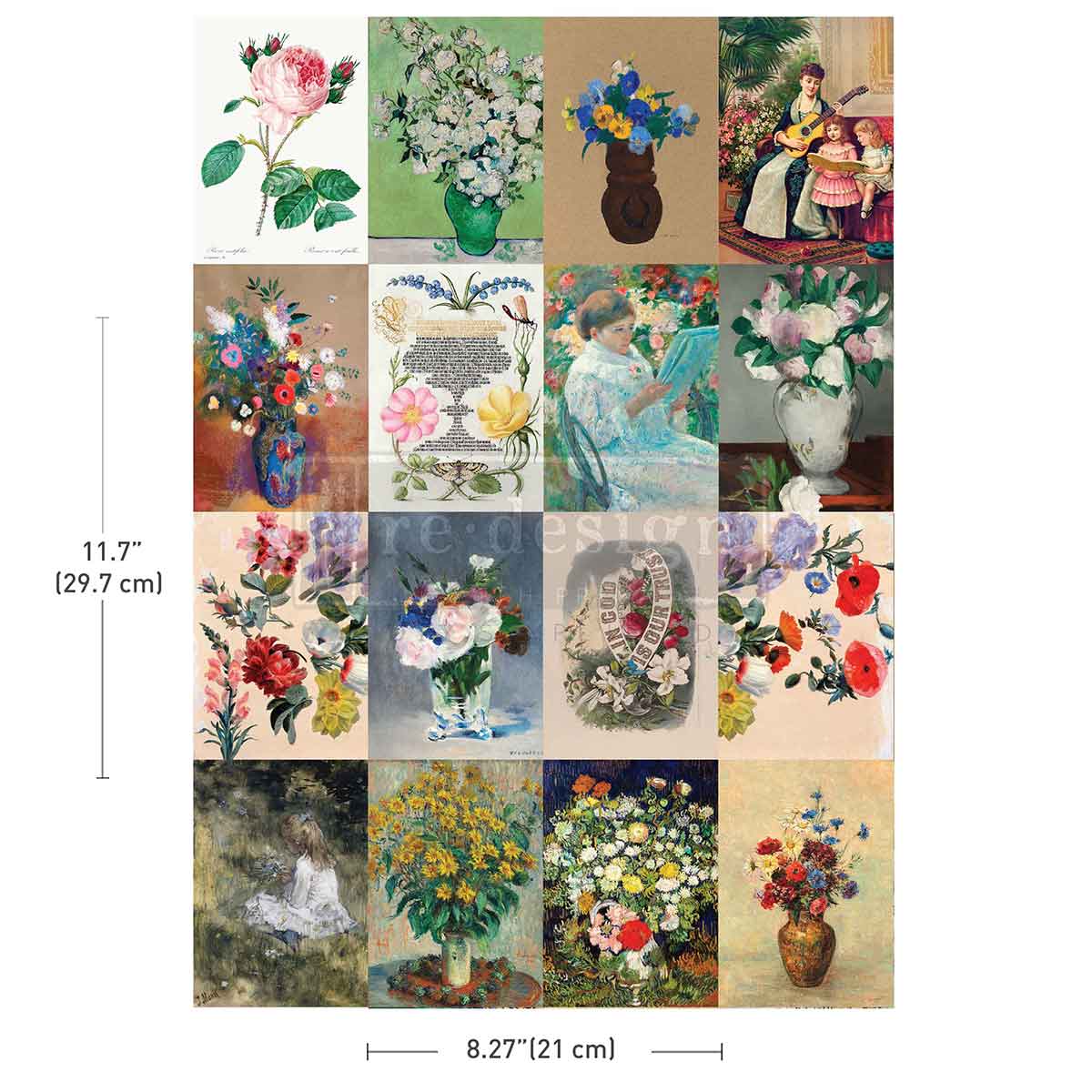 A4 Transfer - Floral Ambience