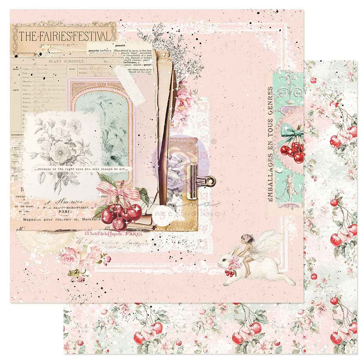 CS- IN A DAYDREAM 12x12 PAPER SHEET