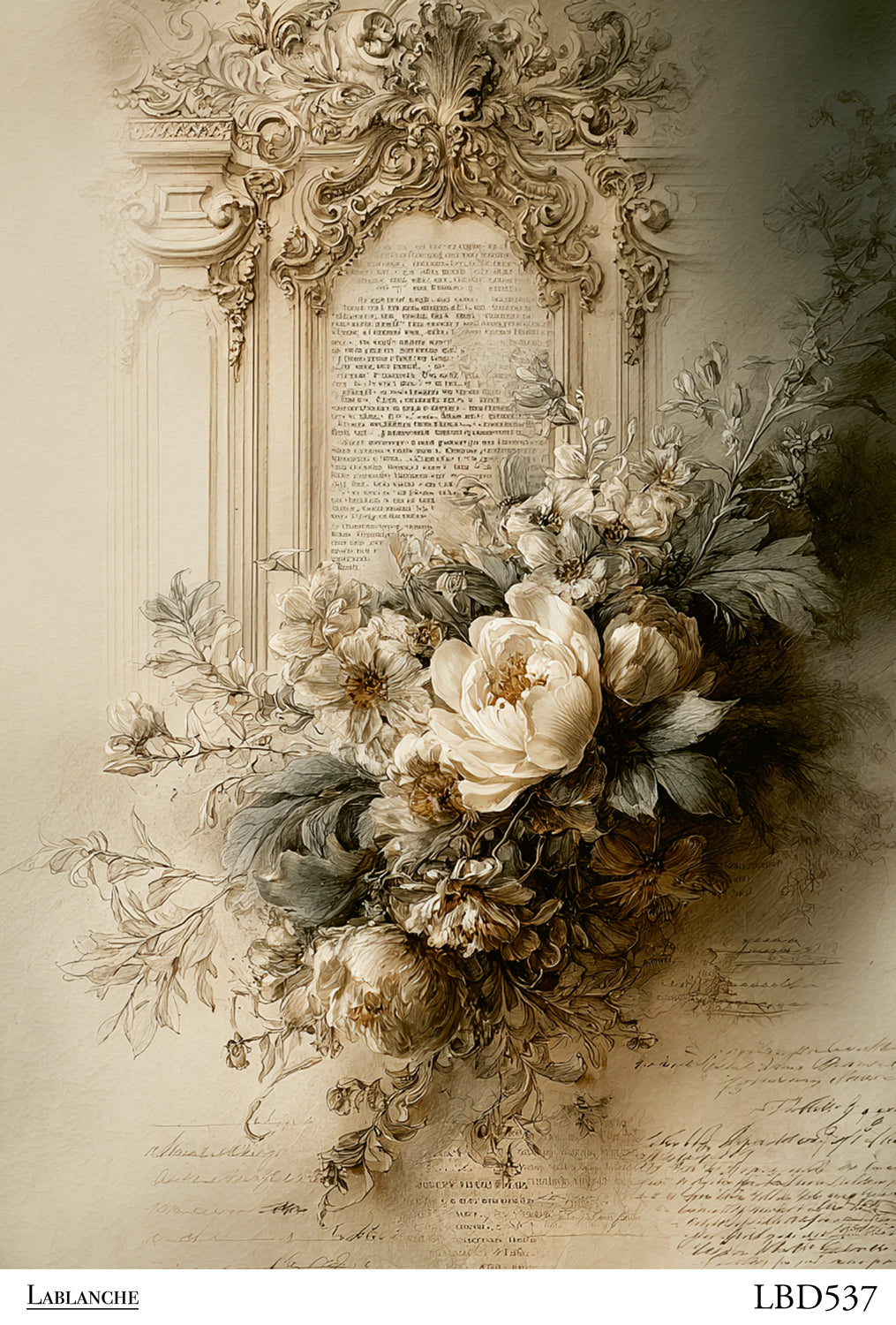 Ephemera 2- Rice Paper from LaBlanche