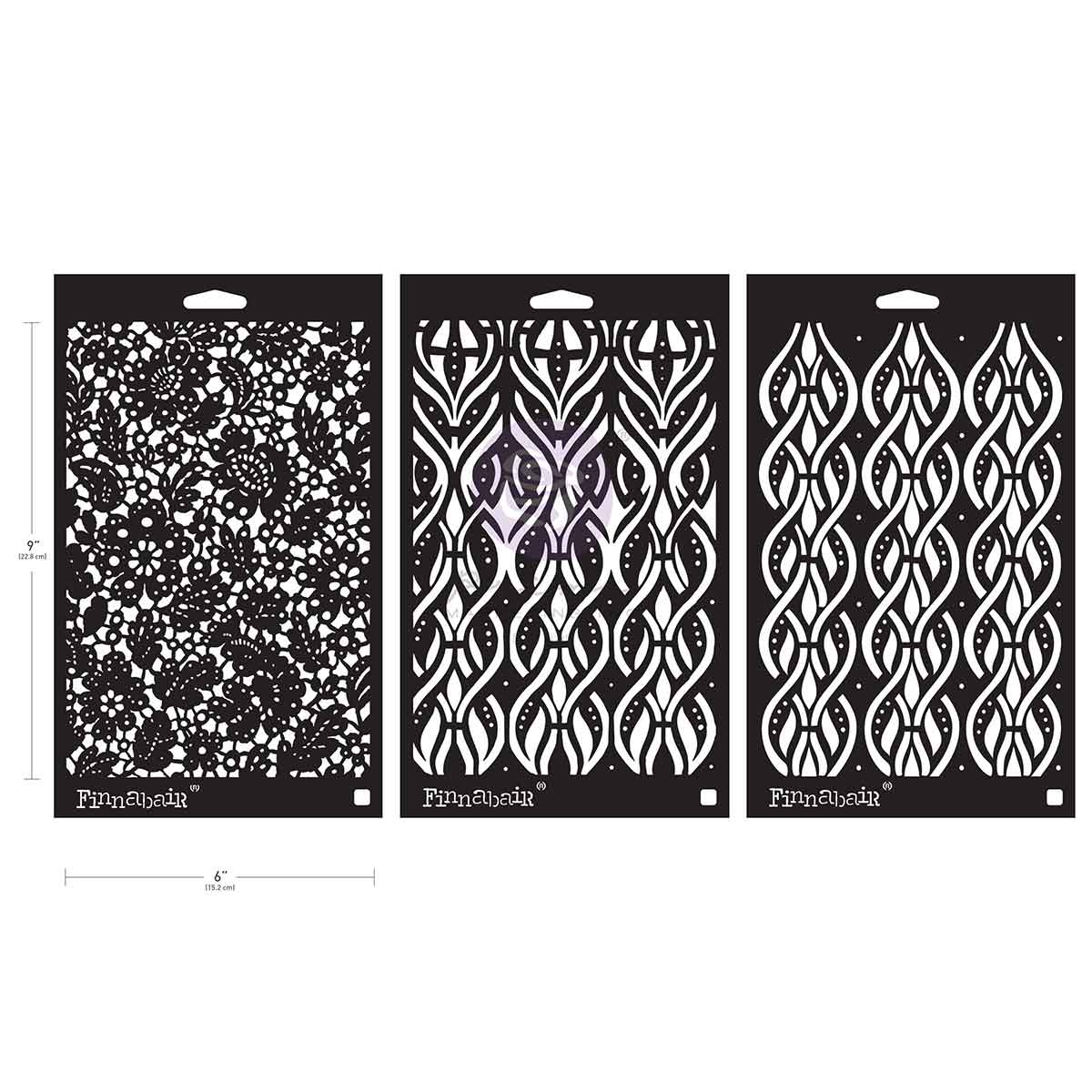 Limited Edition Stencil Set - Victorian Tiles