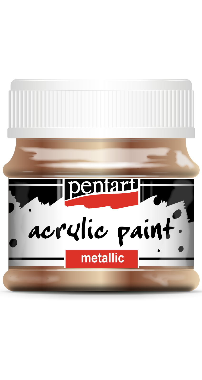 ANTIQUE GOLD -METALLIC ACRYLIC PAINT