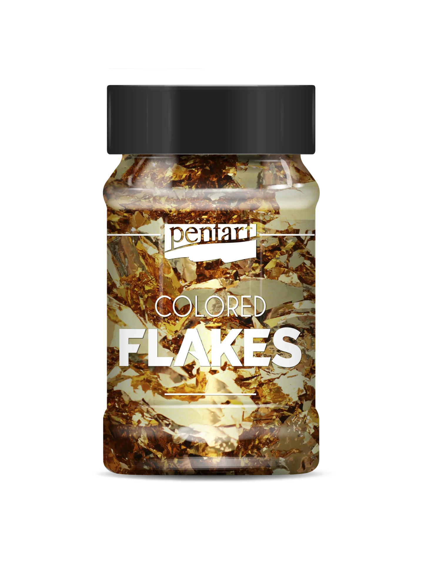 BAROQUE GOLD- COLOURED FOIL FLAKES MIN. 1 G
