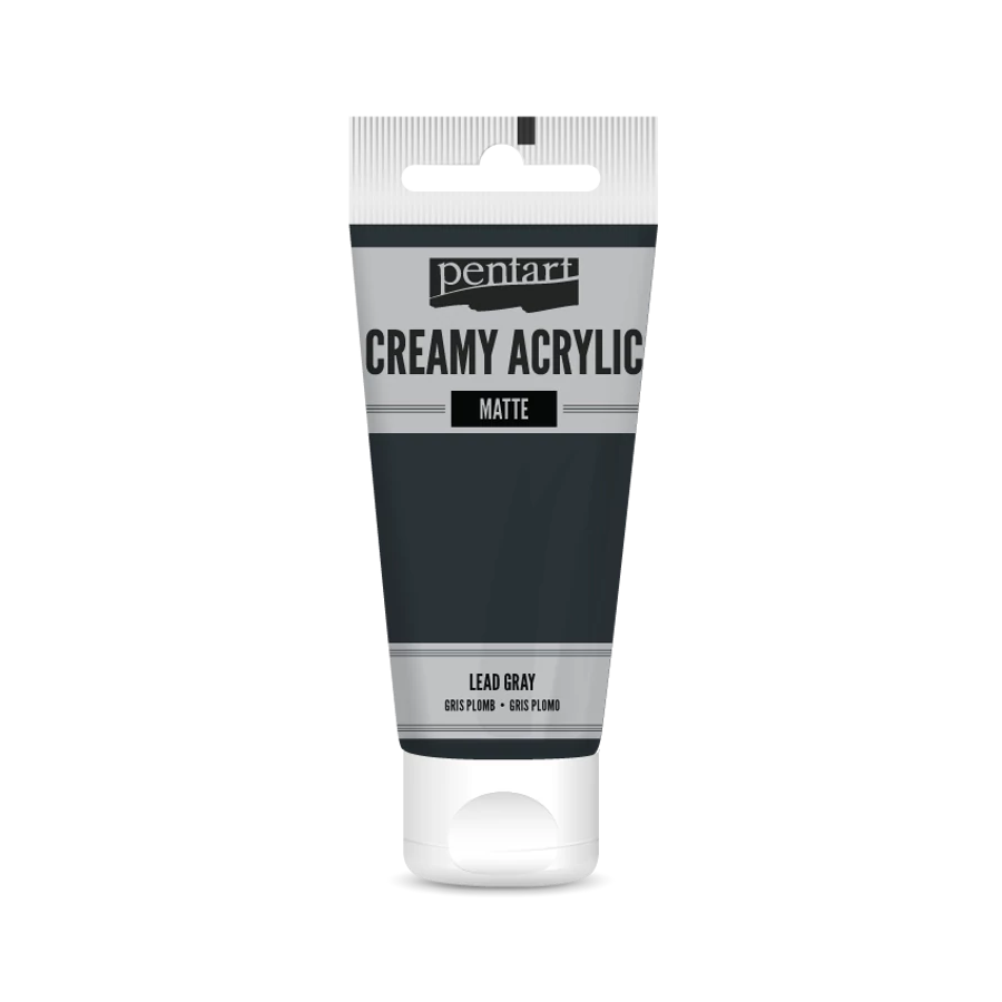 BLACK- CREAMY ACRYLIC MATTE, 60ML