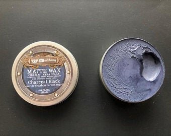 CHARCOAL BLACK MATTE WAX