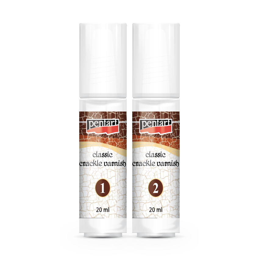 CLASSIC CRACKLE VARNISH, 2 COMPONENTS