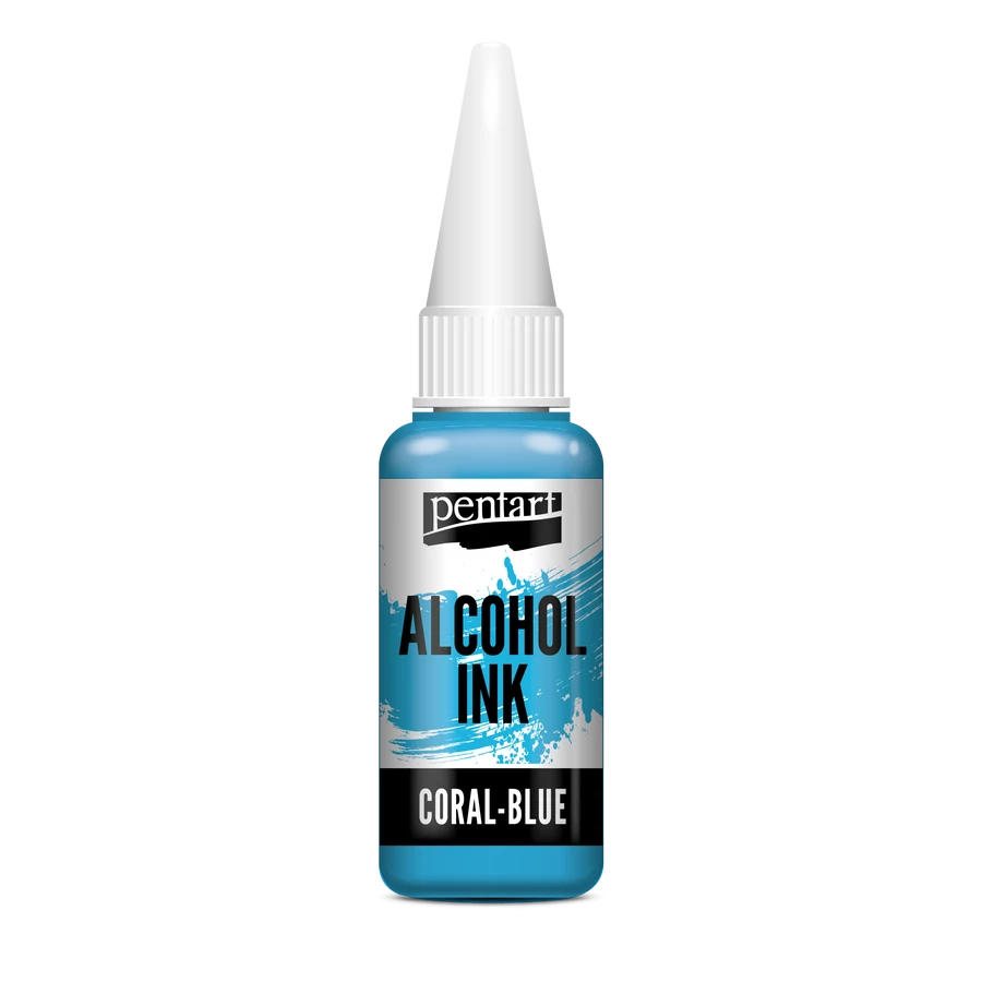 CORAL BLUE- ALCOHOL INK, 20 ML