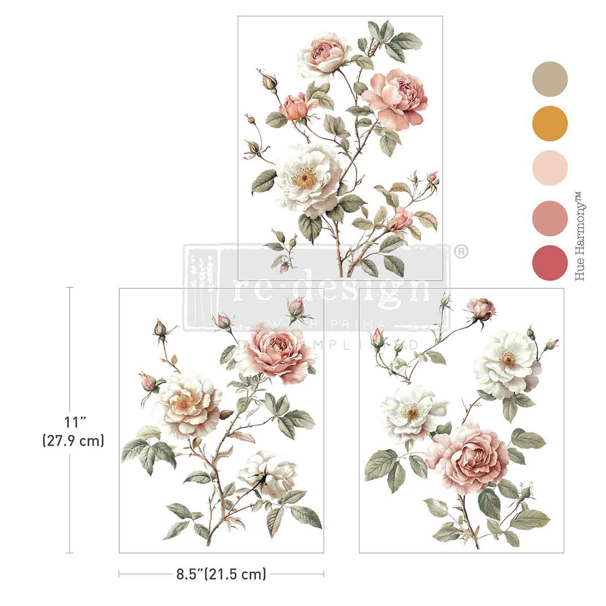 CREAMY BLUSH BLOOMS