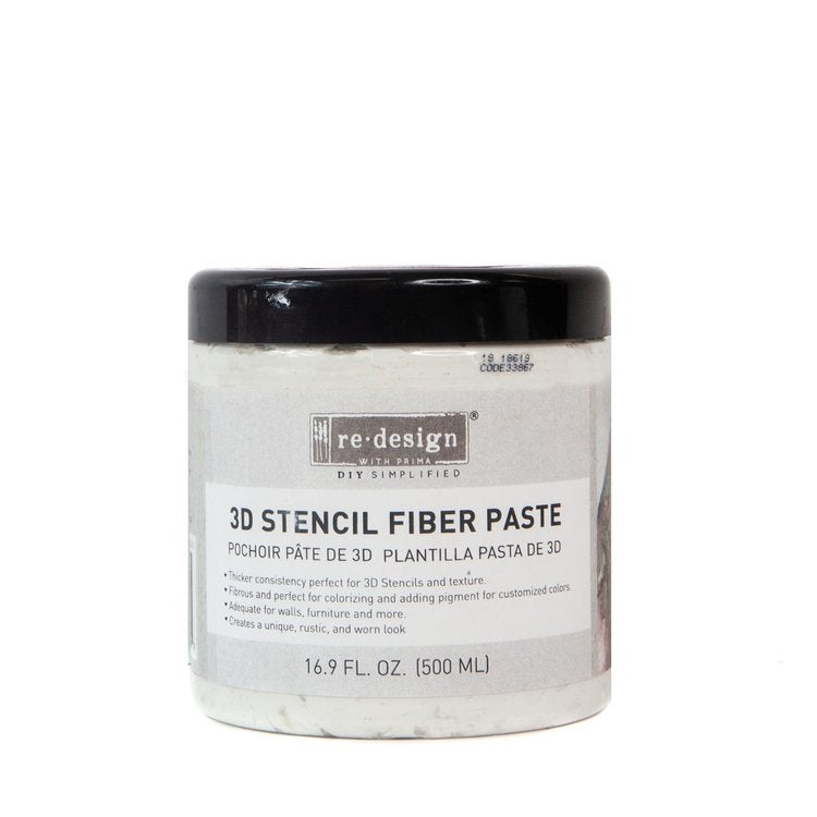 3D STENCIL FIBER PASTE