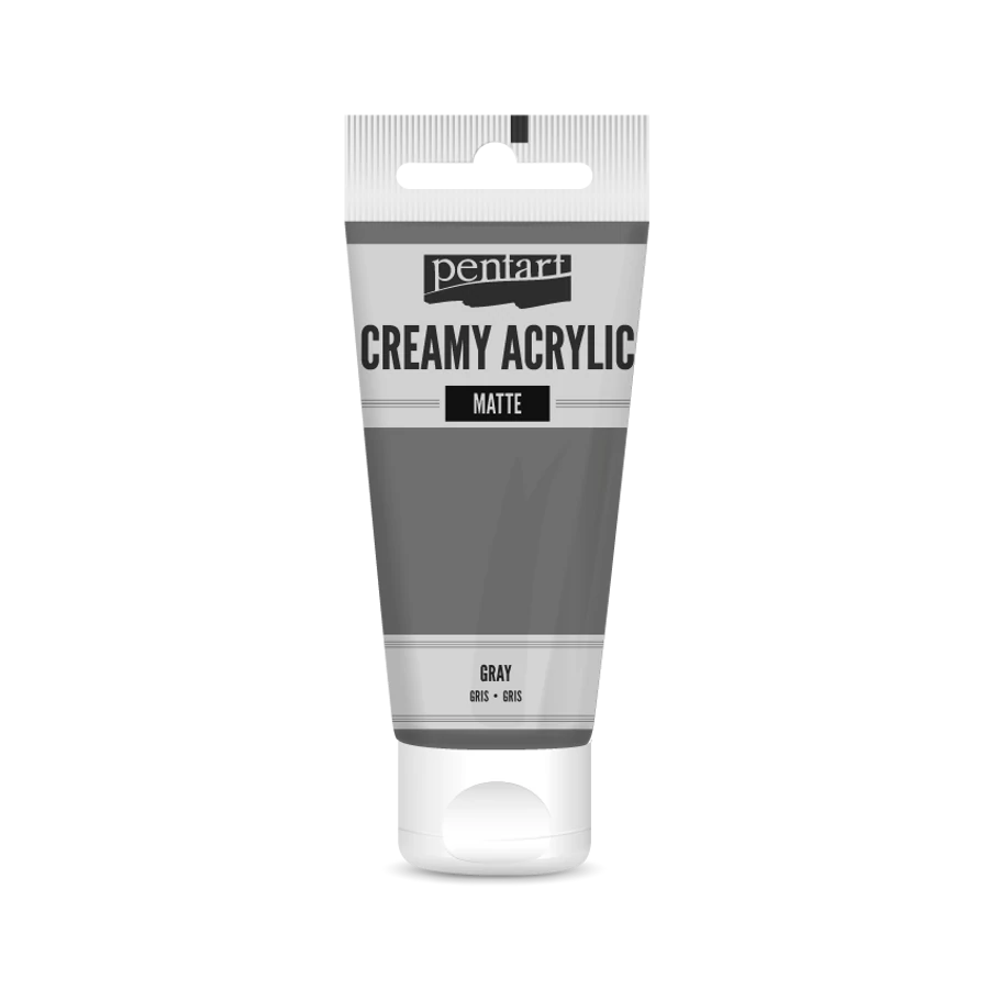 GREY- CREAMY ACRYLIC MATTE, 60ML