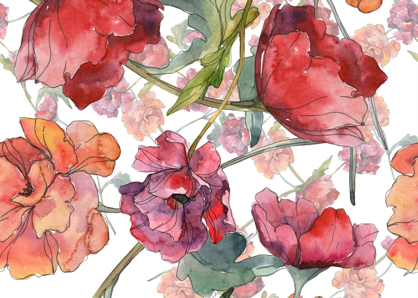 WATERCOLOUR SOFT FLORALS
