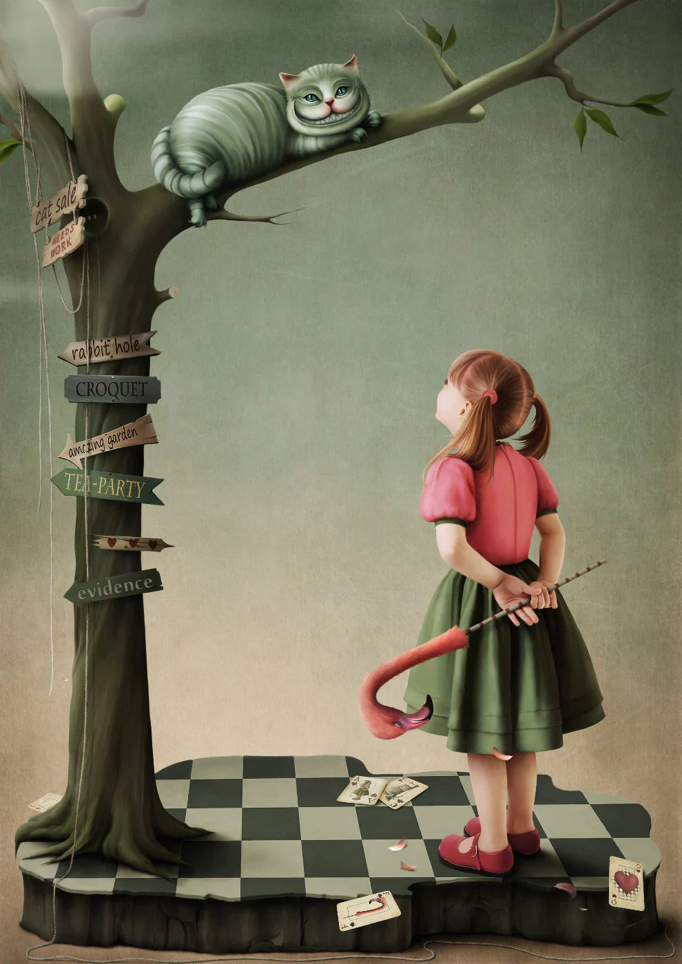 ALICE AND THE CAT
