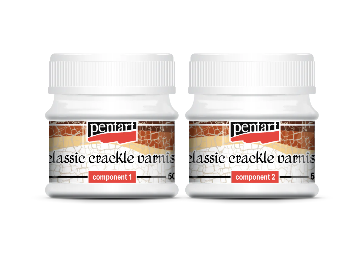 CLASSIC CRACKLE VARNISH, 2 COMPONENTS