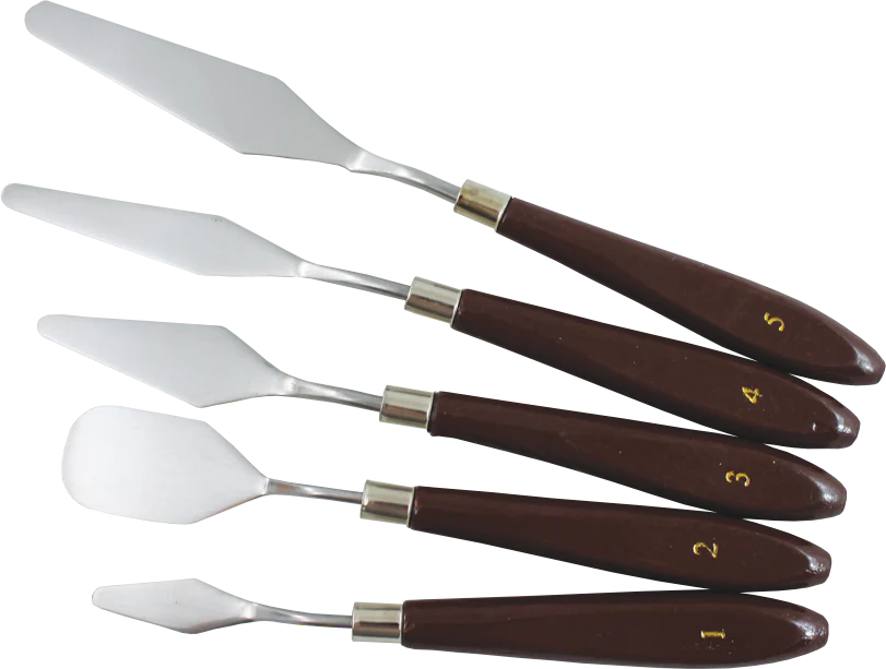PAINT KNIFE SET, 5 PIECES