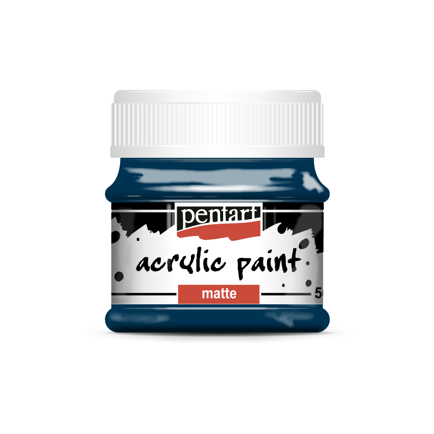 INDIGO BLUE- ACRYLIC PAINT MATTE