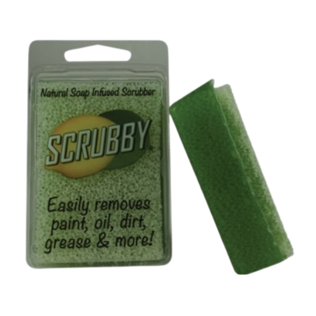 LIME & LEMON SCRUBBY SOAP