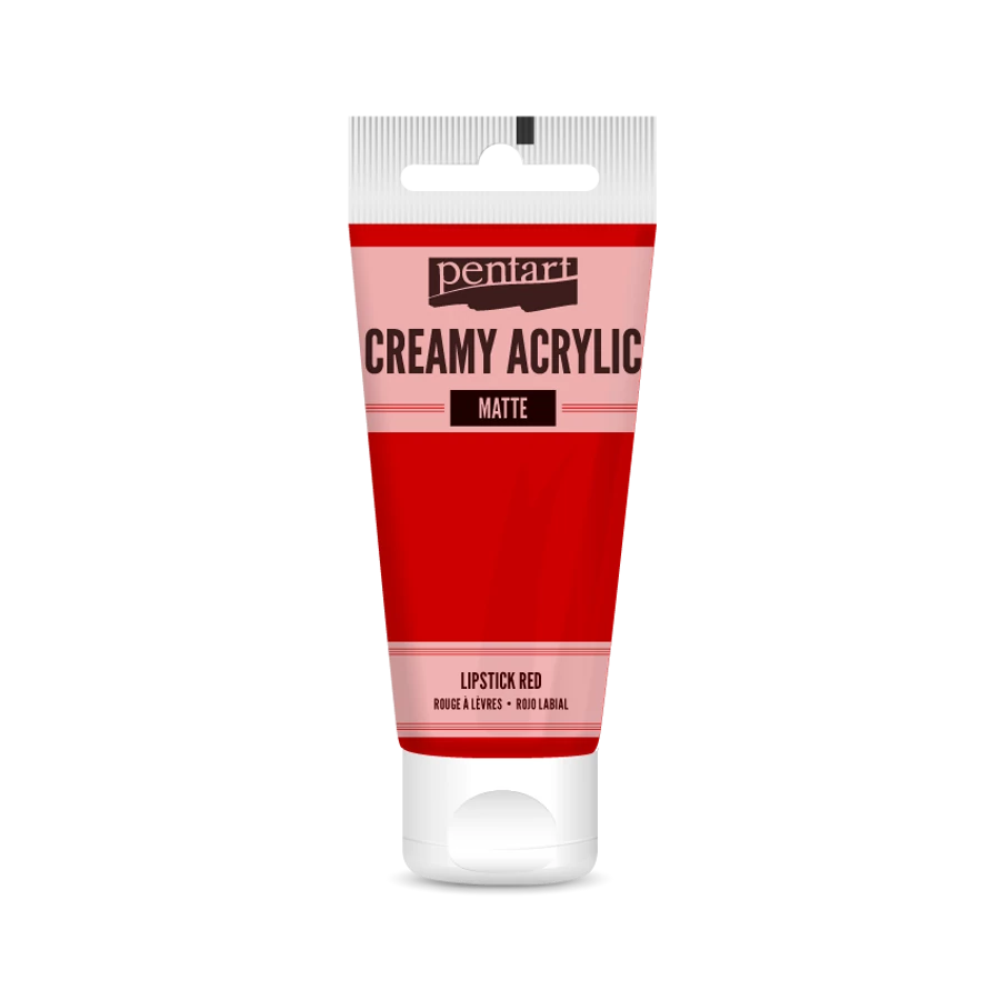 LIPSTICK RED- CREAMY ACRYLIC MATTE, 60ML