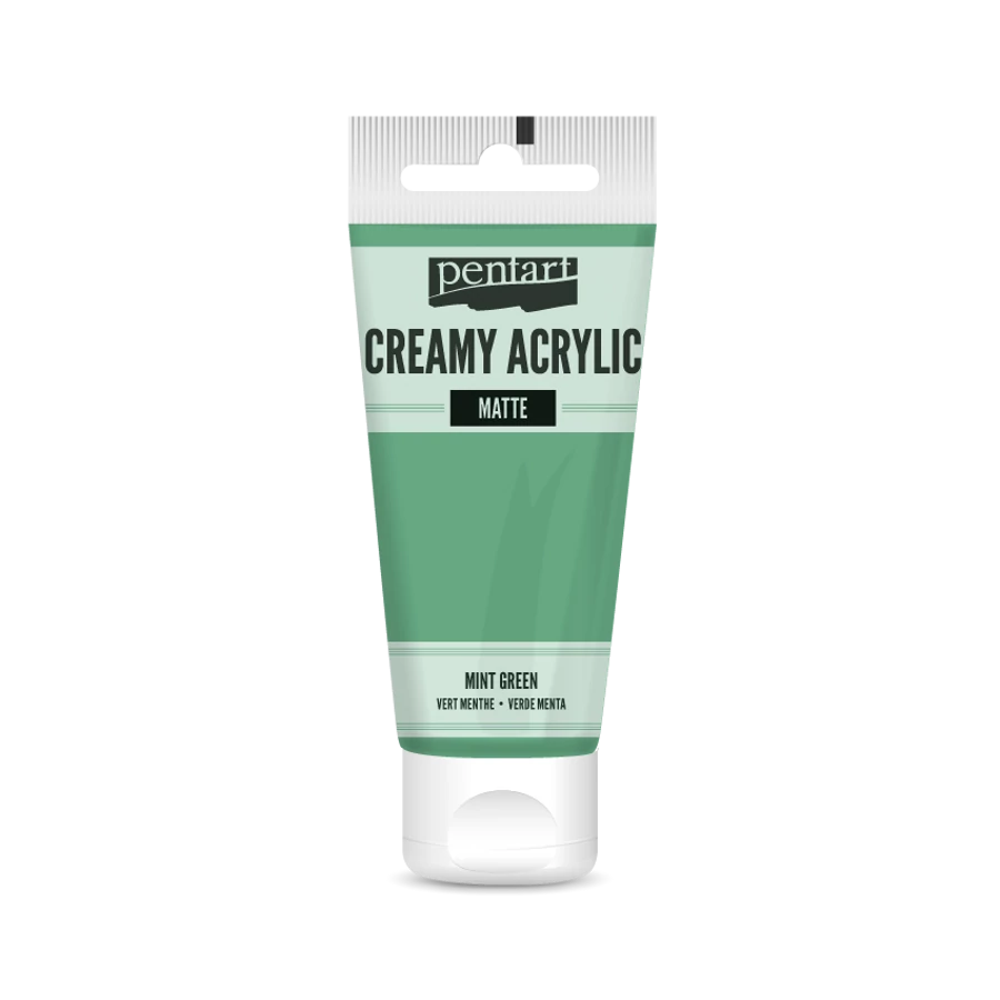 MINT GREEN- CREAMY ACRYLIC MATTE, 60ML