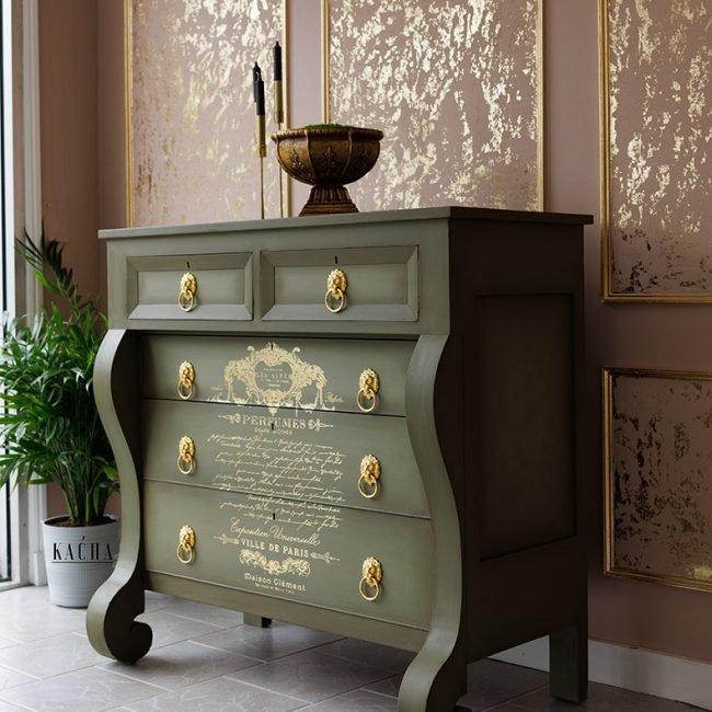 PERFUME NOTES GOLD FOIL TRANSFER- KACHA FURNITURE
