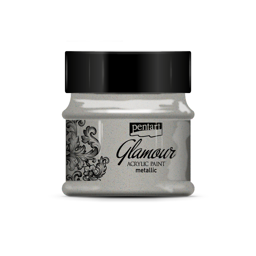 PLATINUM - GLAMOUR ACRYLIC PAINT