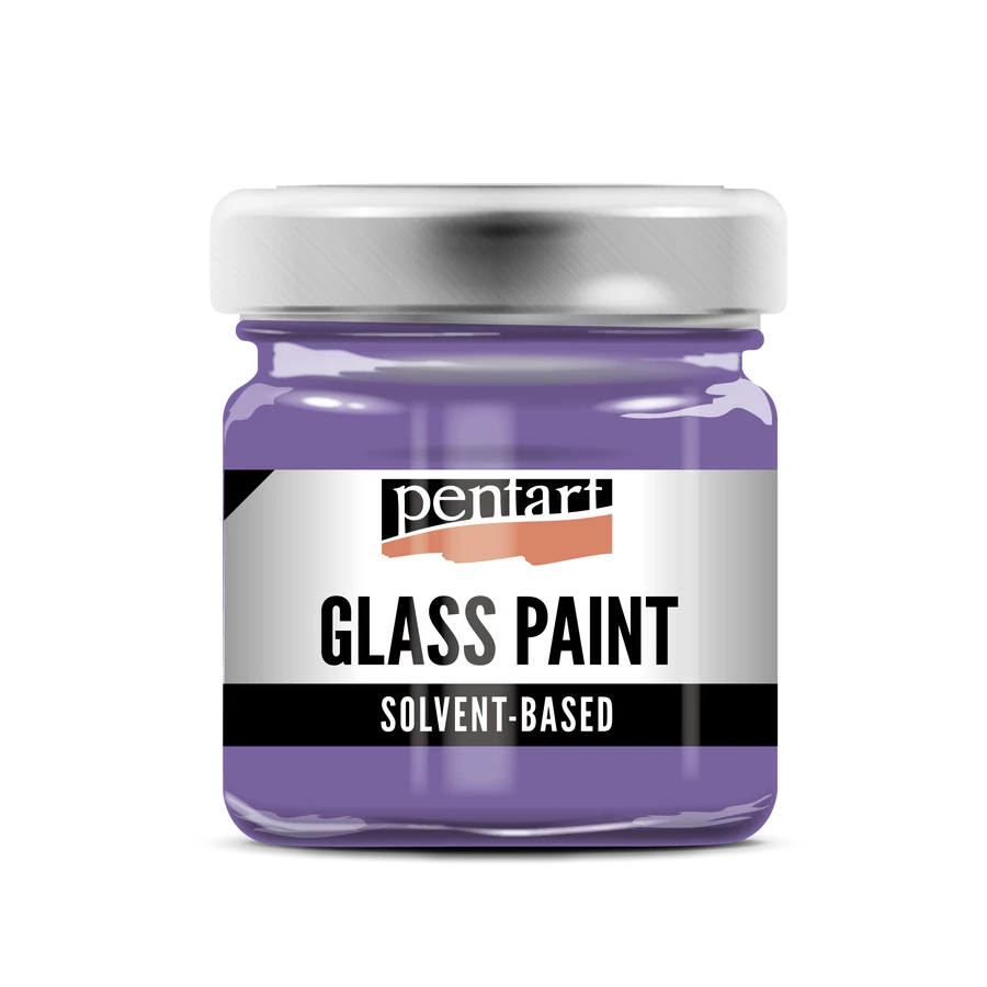 PURPLE- GLASS PAINT SOLVENT BASED, 30 ML