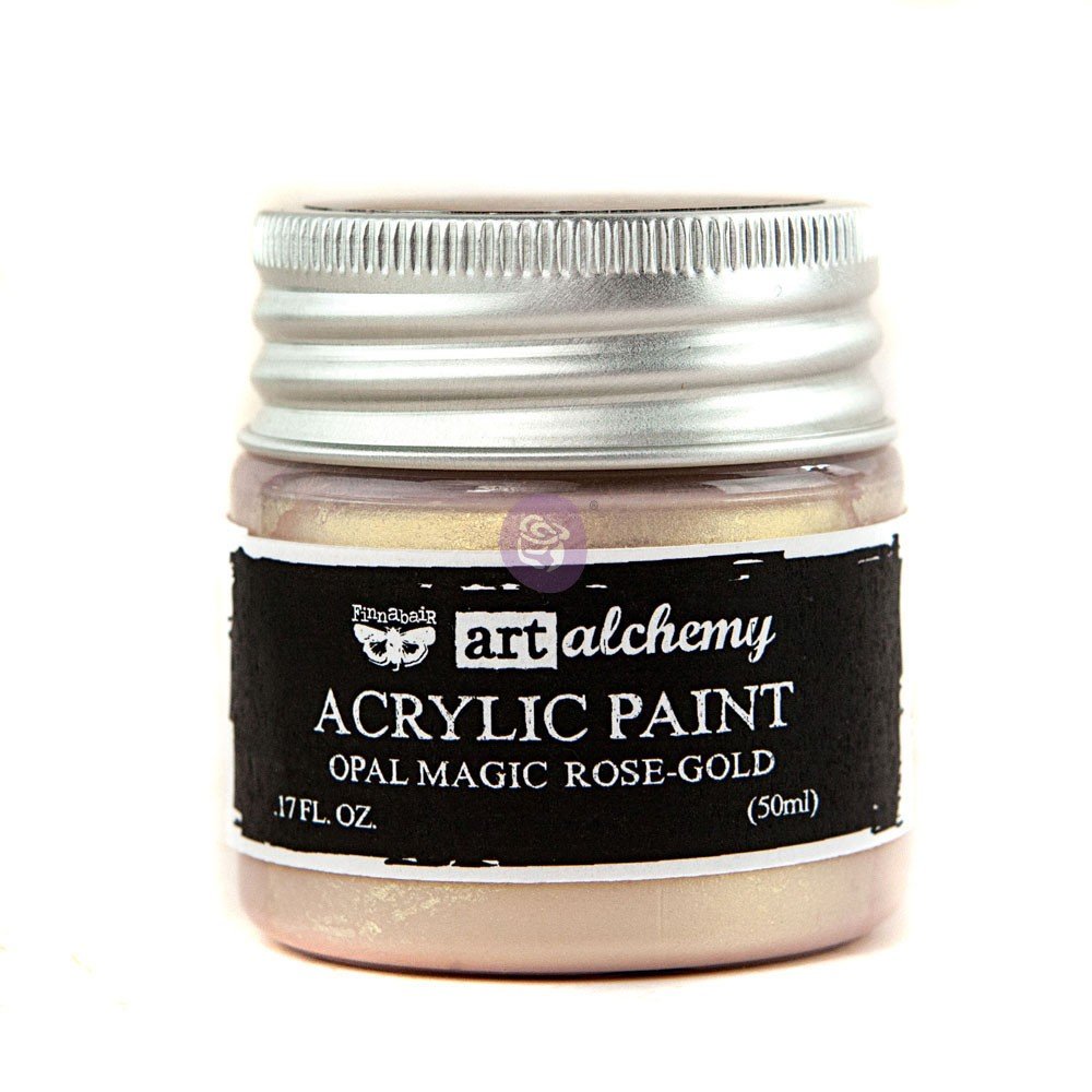 ROSE-GOLD: ACRYLIC PAINT-OPAL MAGIC