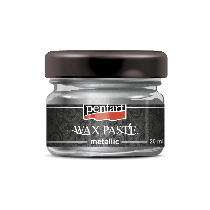 SILVER- WAX PASTE METALLIC 20 ML