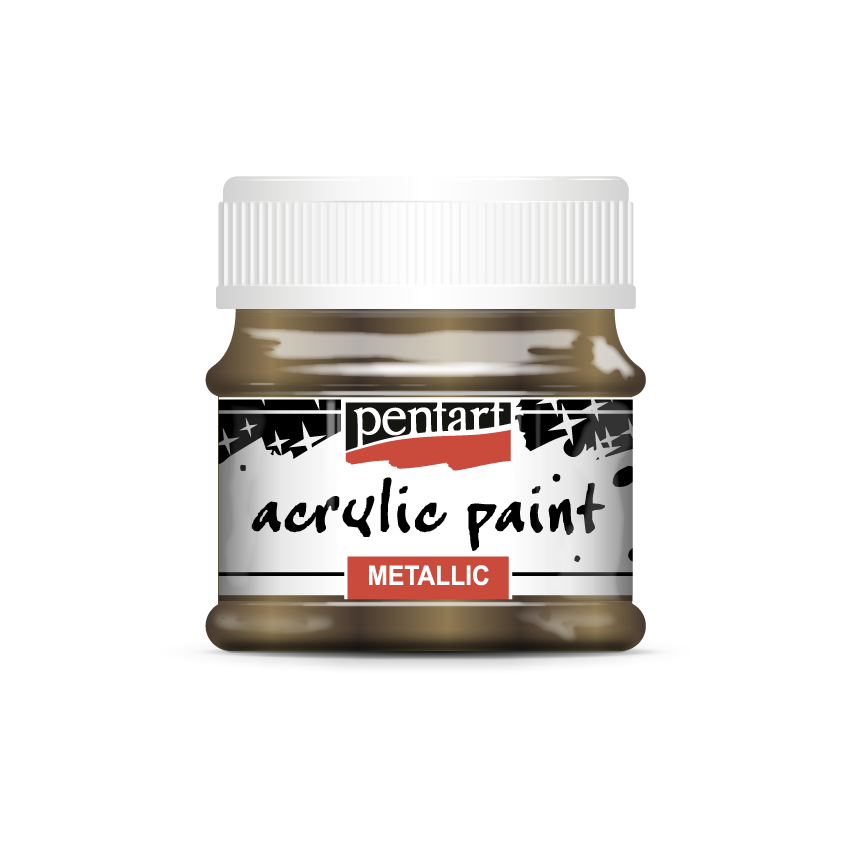 SPARKLING GOLD -METALLIC ACRYLIC PAINT