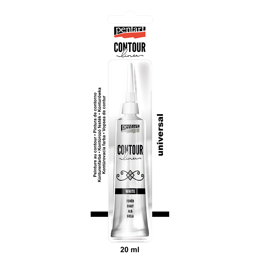 WHITE - CONTOUR LINER- 20ML