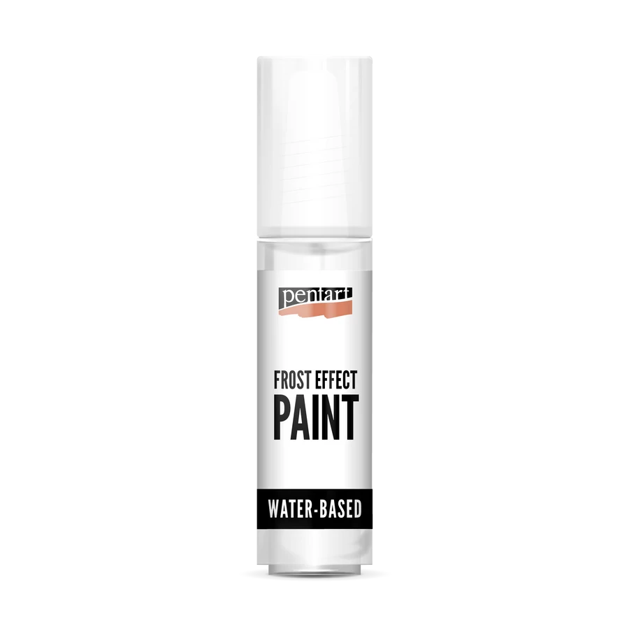WHITE- FROST EFFECT PAINT, 20 ML