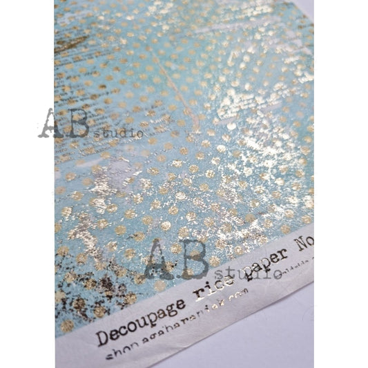 1007 (GILDED)- AB STUDIOS A4 RICE PAPER