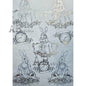 1017 (GILDED)- AB STUDIOS A4 RICE PAPER