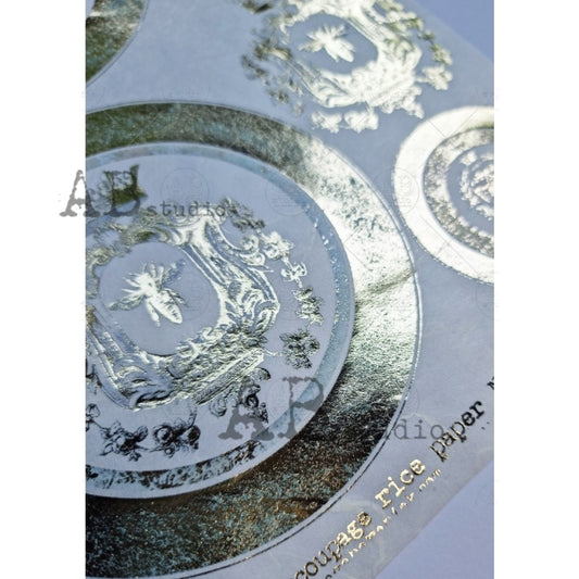 1031 (GILDED)- AB STUDIOS A4 RICE PAPER