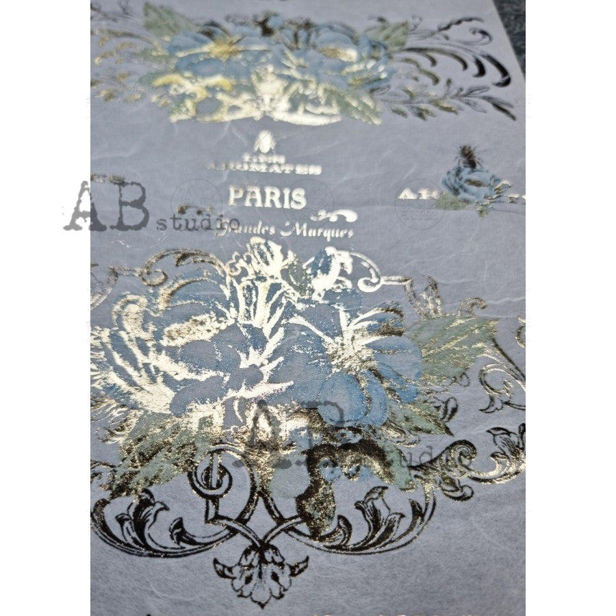 1065 (GILDED)- AB STUDIOS A4 RICE PAPER