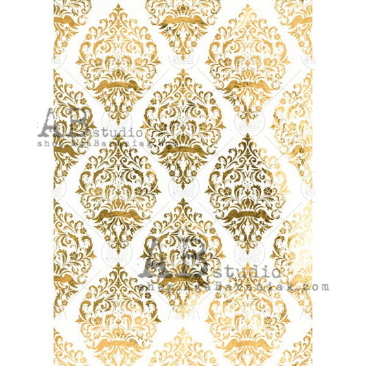 0195 (GILDED)- AB STUDIOS A4 RICE PAPER