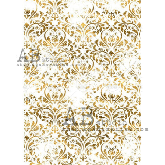 0207 (GILDED)- AB STUDIOS A4 RICE PAPER